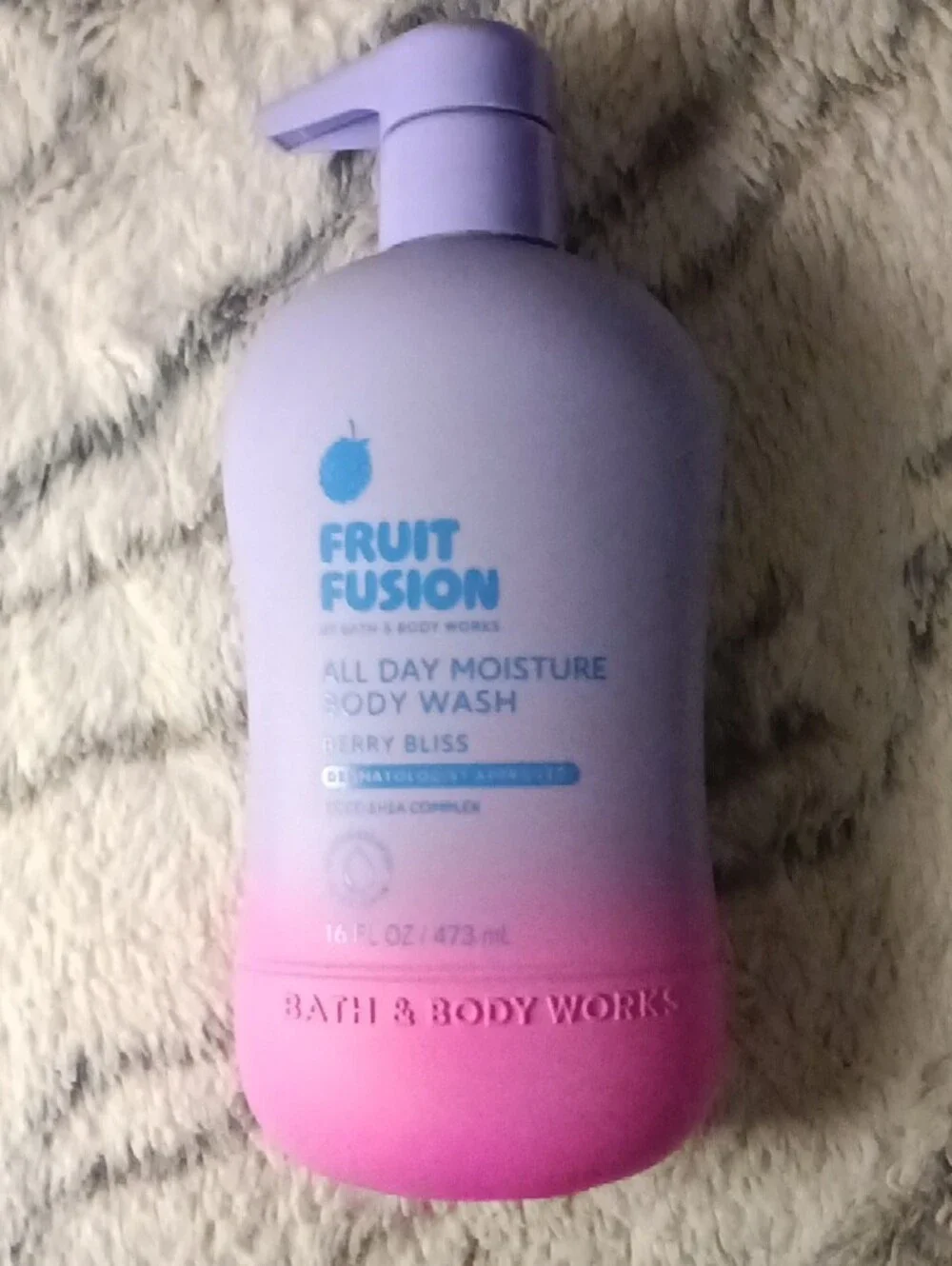 Bath & Body Works Fruit Fusion All Day Moisture Body Wash - Purple & Pink